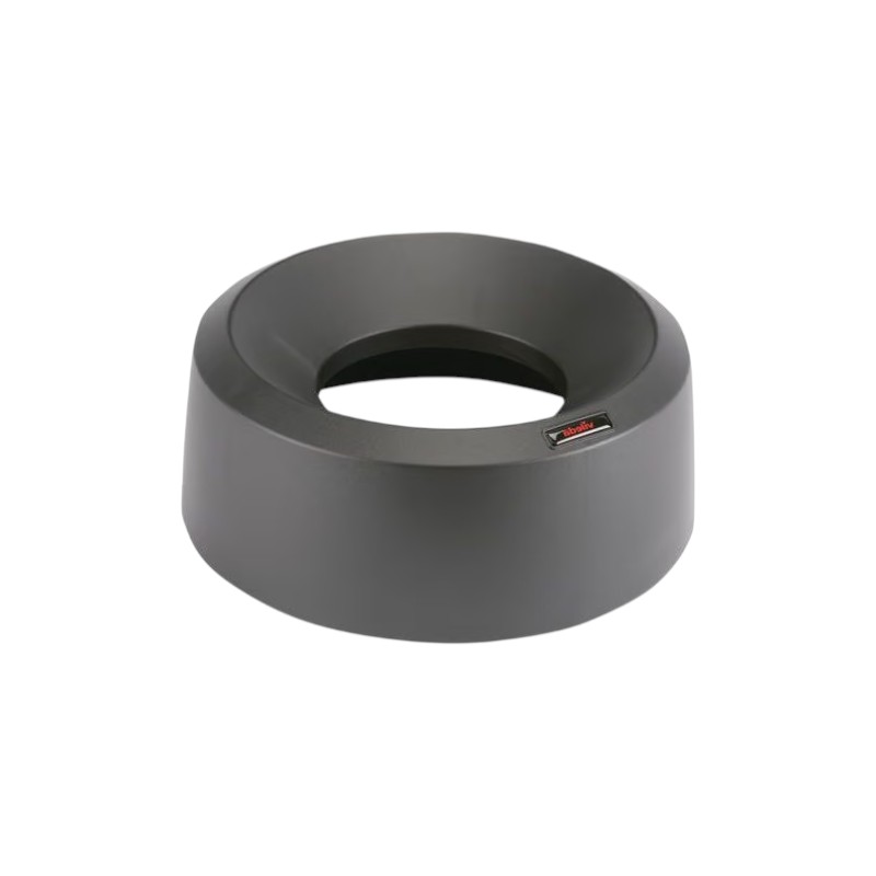 Runder Trichterdeckel - Schwarz - Für Mülleimer Vileda IRIS ROUND